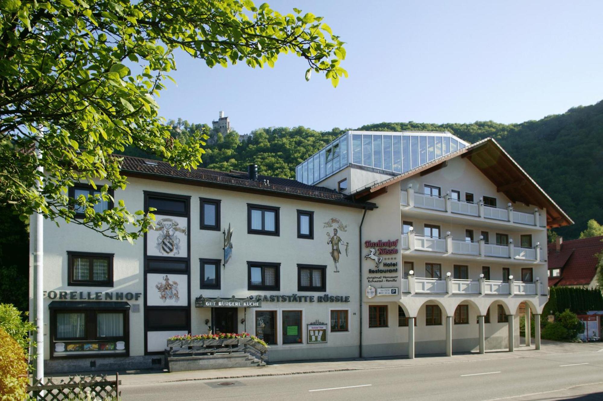 Forellenhof Roessle Hotel & Restaurant Lichtenstein  ภายนอก รูปภาพ